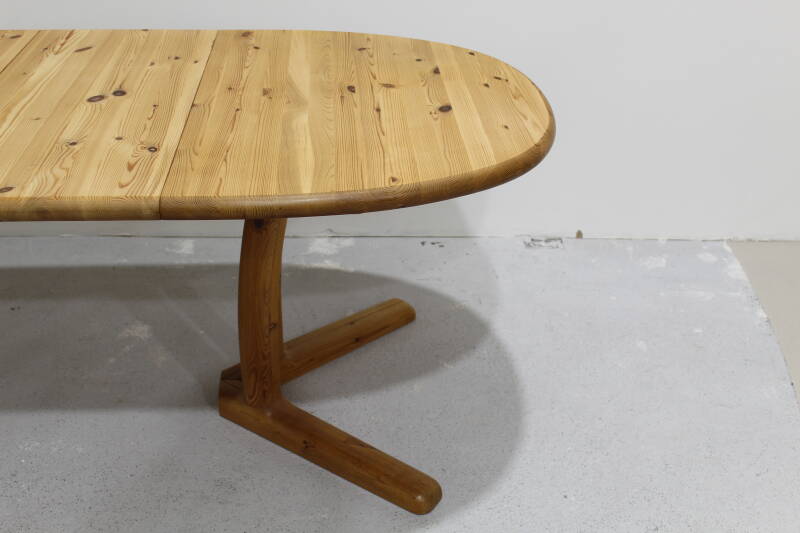 Vintage Danish Design dining table, extendable - Dyrlund pine wood | 00992