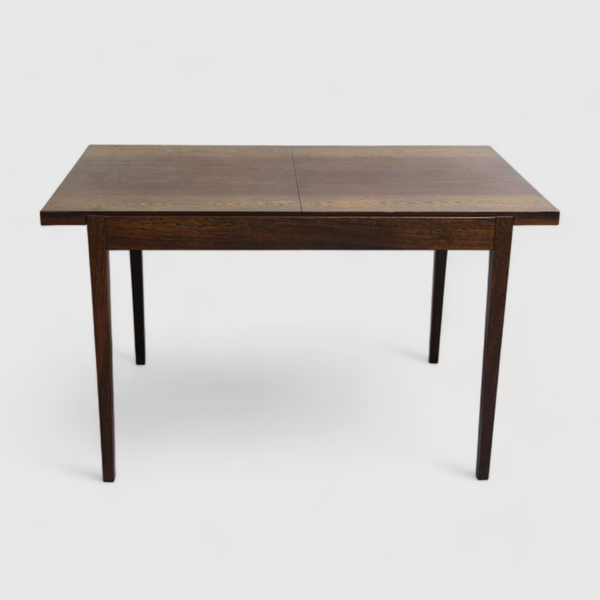 Ausziehbarer Vintage-Esstisch – Wenge-Holz, 1960er | 01059
