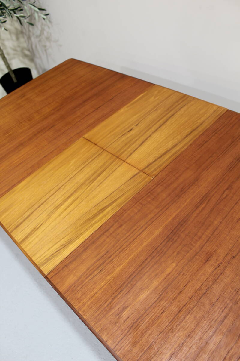 Vintage extendable dining table - 1960s, teak | 01353