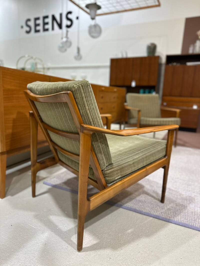 Vintage fauteuil, Deens Design - IB Kofod Larsen voor Selig | 01528