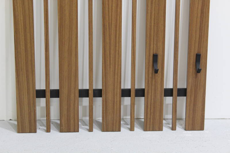 Vintage wardrobe, coat rack - wood, 60s | 01091