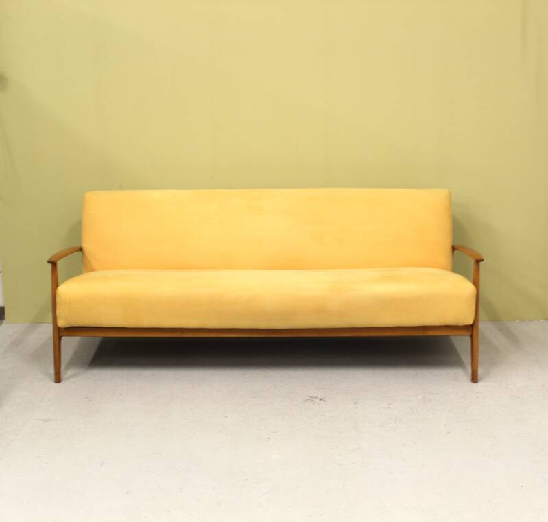 Vintage (slaap-)bank Scandinavisch, jaren '60 | 00847