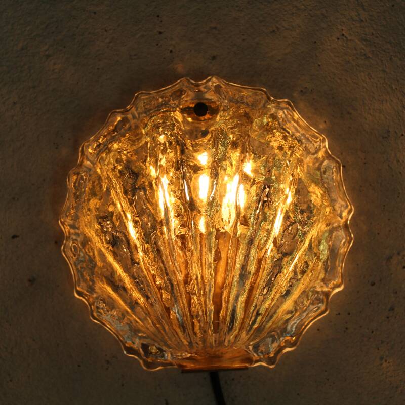 Vintage wall lamp Glashutte Limburg