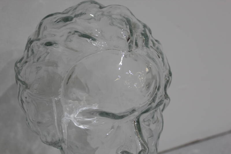 Vintage glass head Beethoven | 01306