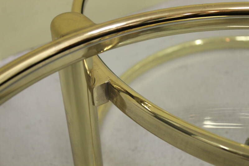 Vintage Couchtisch drehbar Leitmotiv | 00863