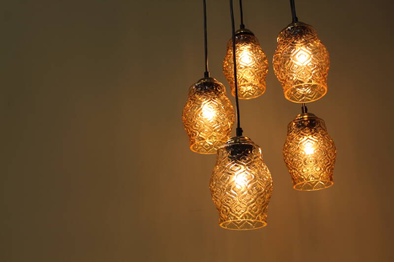 Vintage cascade lamp | 00744