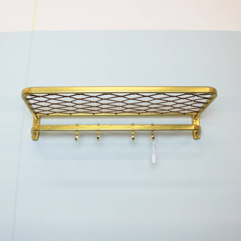 Vintage kapstok goud