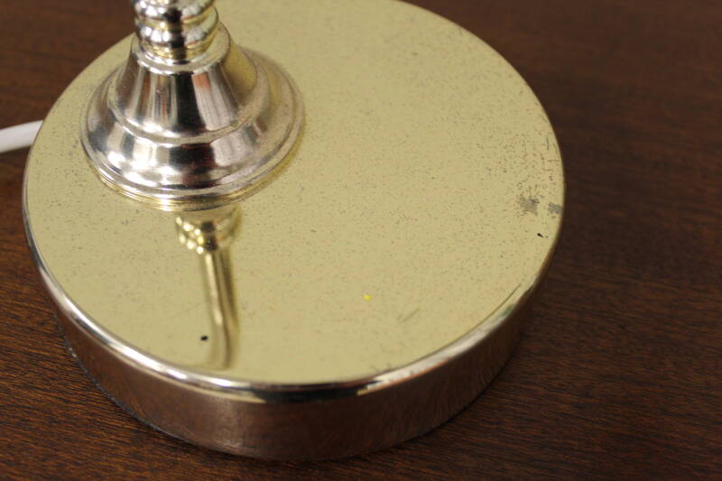 Vintage table lamp, notary lamp