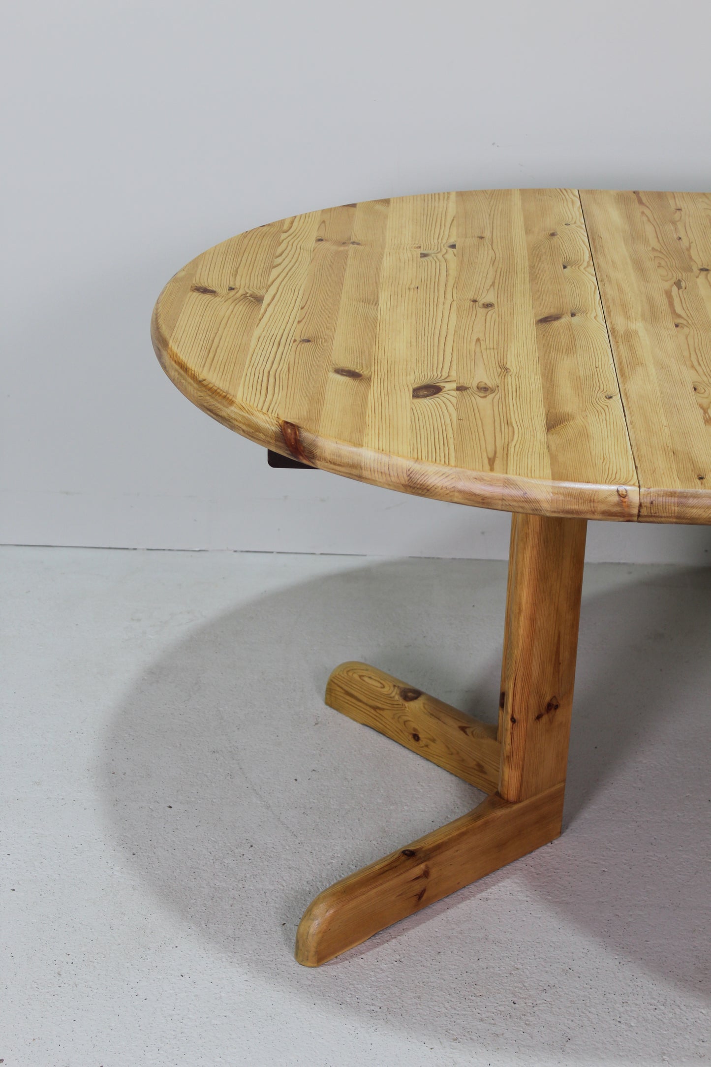 Vintage design eettafel Daumiller, grenen jaren '70