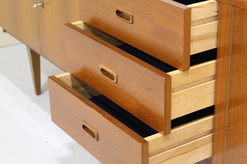 Vintage dressoir, sideboard - teak, jaren '60 | 01069