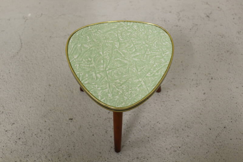 Vintage plantentafeltje, groen - jaren '60 | 00865