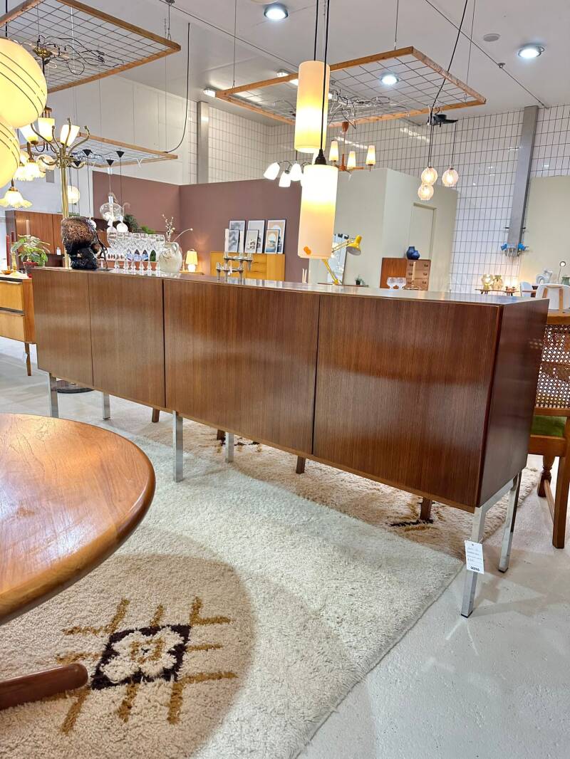 Vintage dressoir, sideboard - greeploos, jaren '60 XL