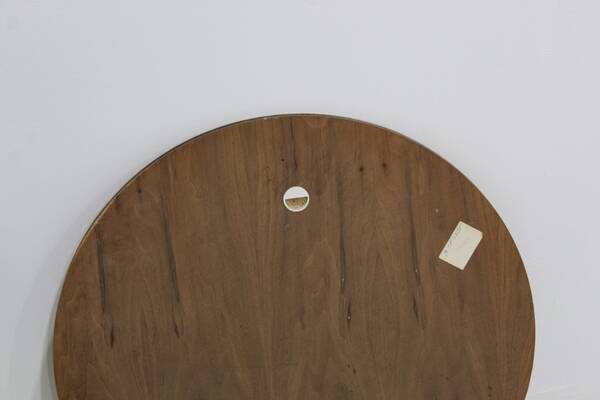 Vintage ronde spiegel – teak hout, jaren ’60 | 01134