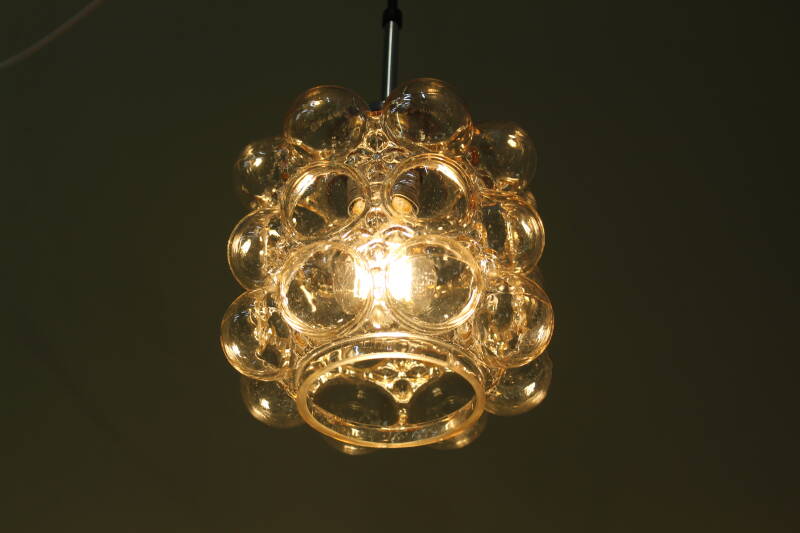 Vintage design pendant lamp Helena Tynell - bubble, 70s | 00796