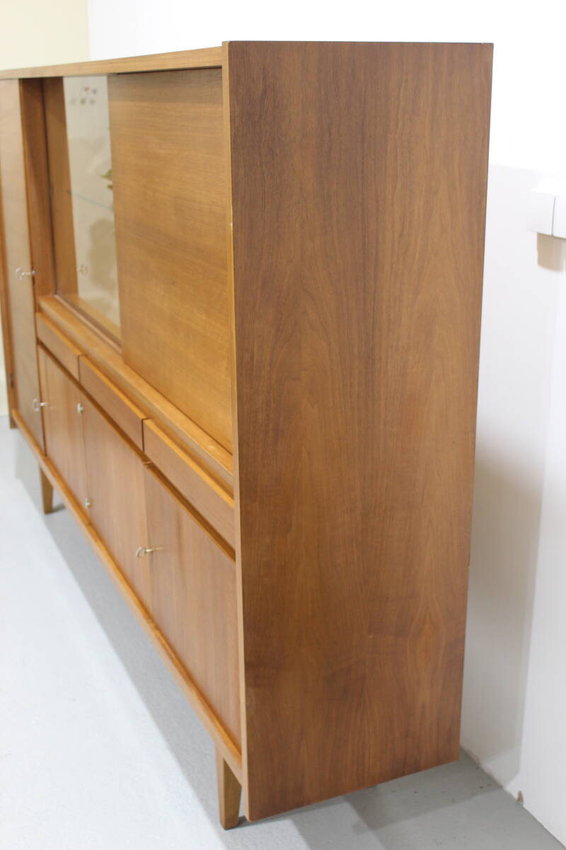 Vintage highboard, buffetkast - jaren '60, teak | 01263