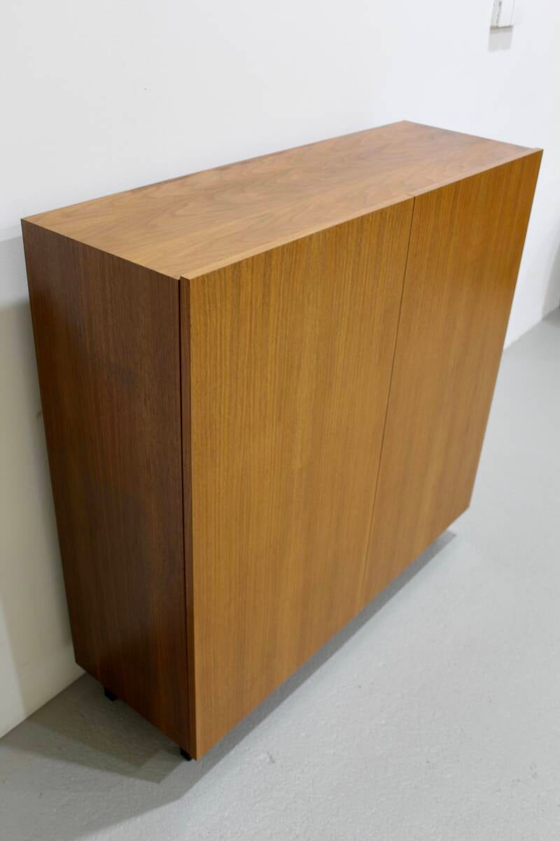 Vintage wooden cabinet, closed, 70s | 01250