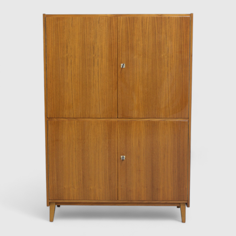Vintage hoge kast, dicht - jaren '60 | 01151