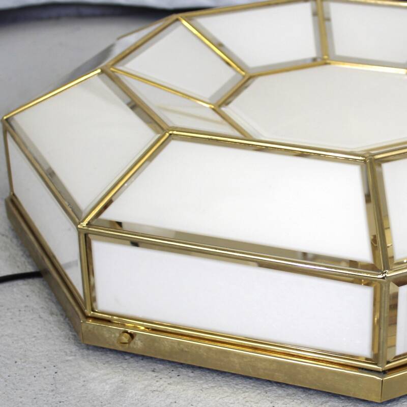 Vintage ceiling lamp, wall lamp Brumberg