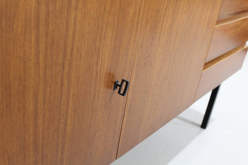 Vintage dressoir, sideboard - teak hout jaren '60, '70 | 01175