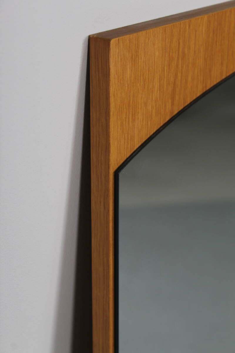 Vintage mirror - mid century, wood | 01385