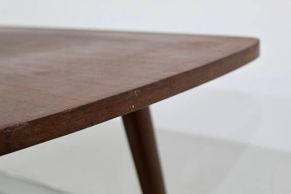 Vintage salontafel - omkeerbaar blad, jaren '60 |