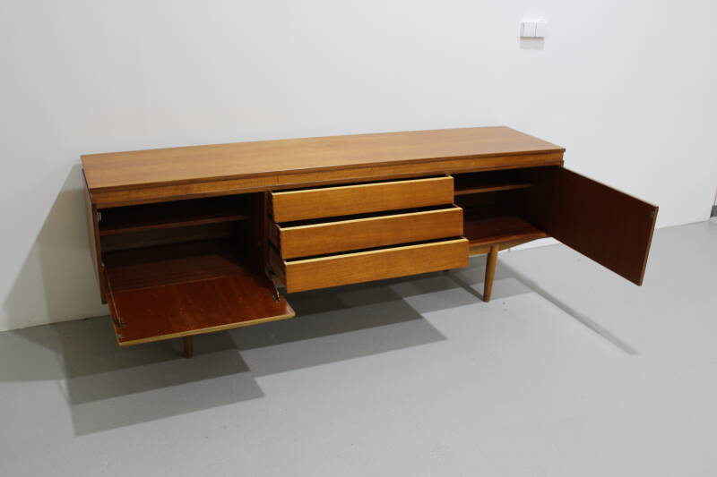 Vintage sideboard, dressoir - Brits, jaren '60 | 01159