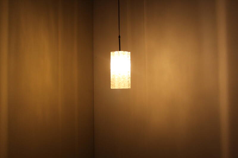 Vintage DORIA hanglamp - jaren '60 | 00927
