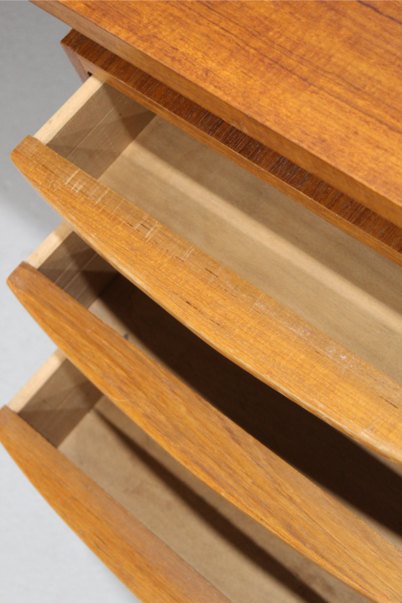 Vintage bureau - teak jaren '60 | 01335