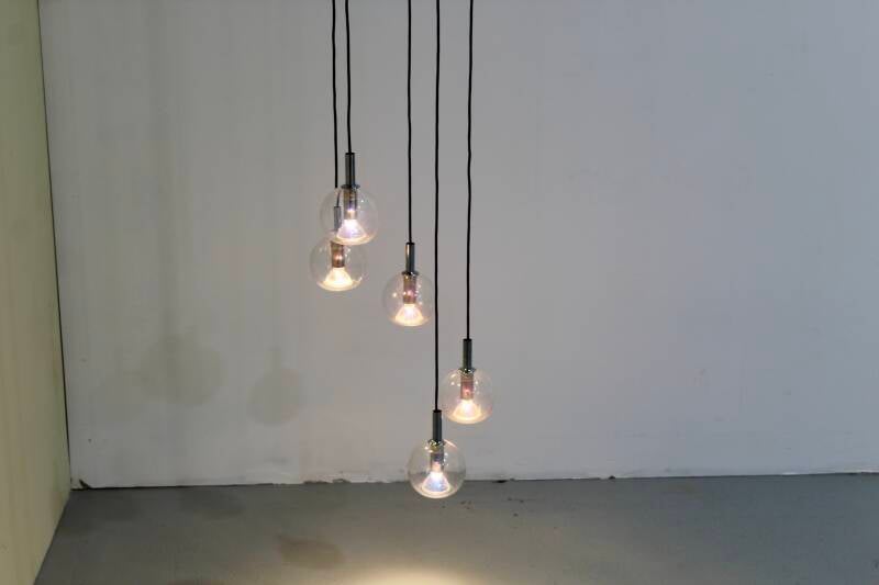 Vintage cascade lamp - halogeen, glas | 01216