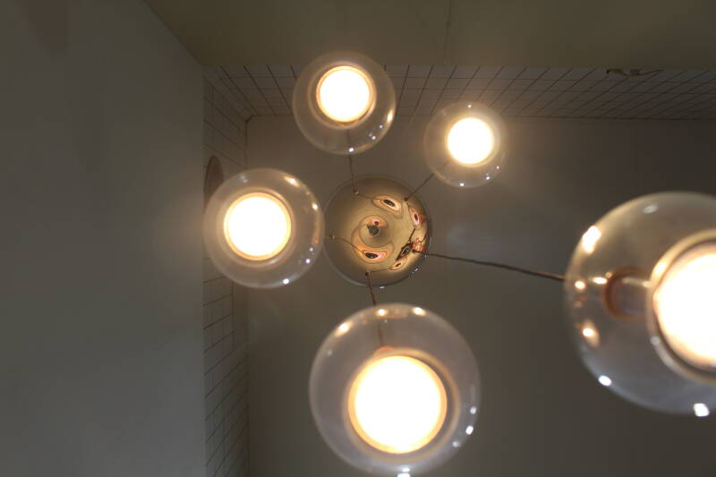 Vintage cascade lamp - halogeen, glas | 01216