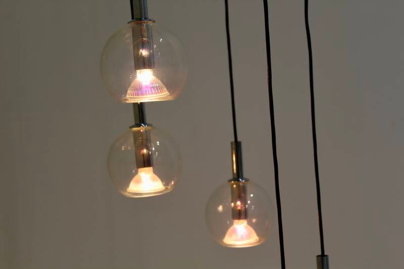Vintage cascade lamp - halogeen, glas | 01216