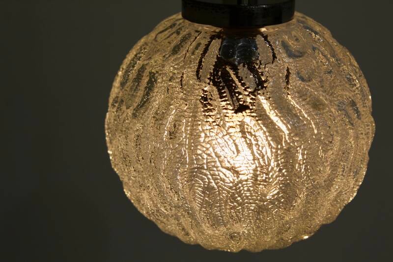 Vintage hanglamp, bollamp - Jaren '60 | 01217