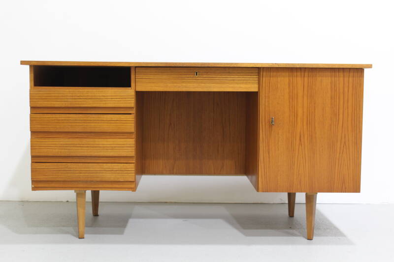 Vintage bureau jaren '60 - teak | 01203