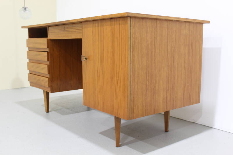 Vintage bureau jaren '60 - teak | 01203