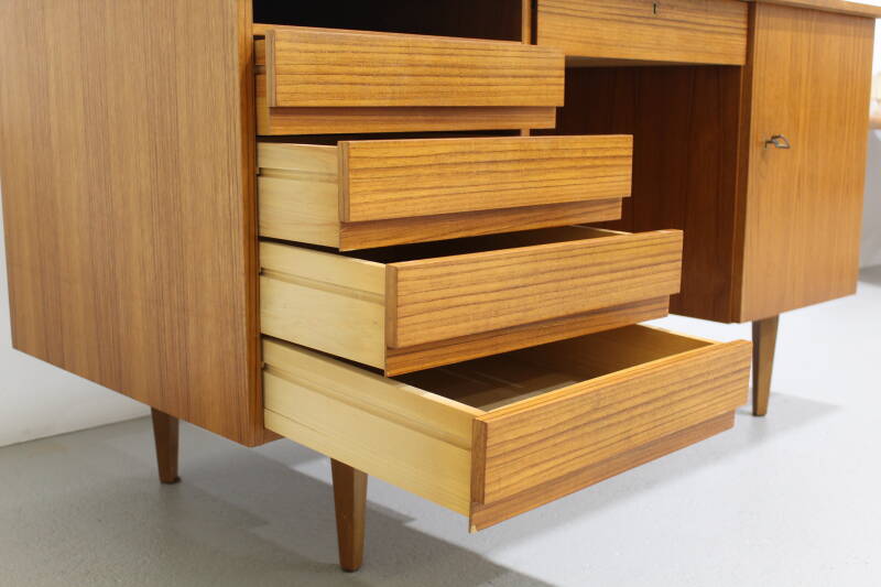 Vintage bureau jaren '60 - teak | 01203