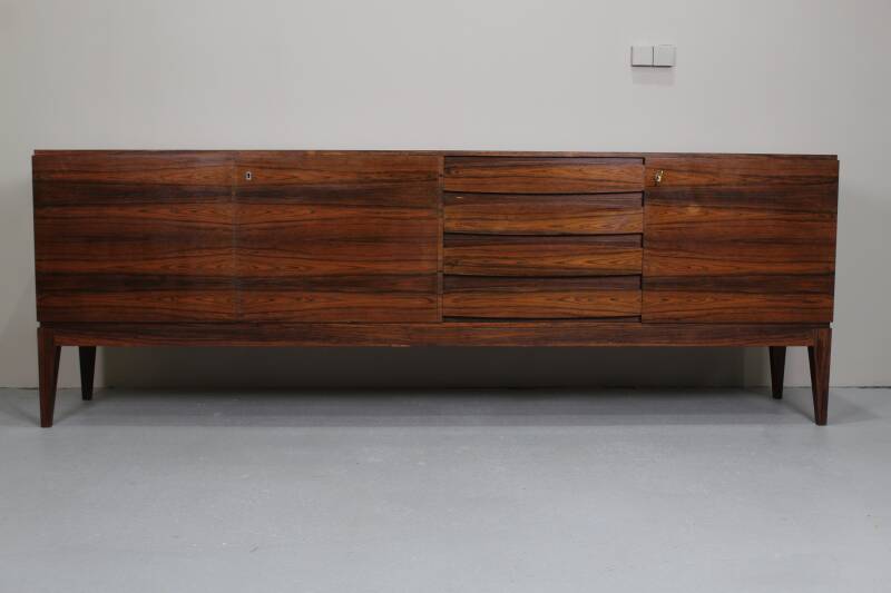 Vintage dressoir - jaren '60 palissander | 01273