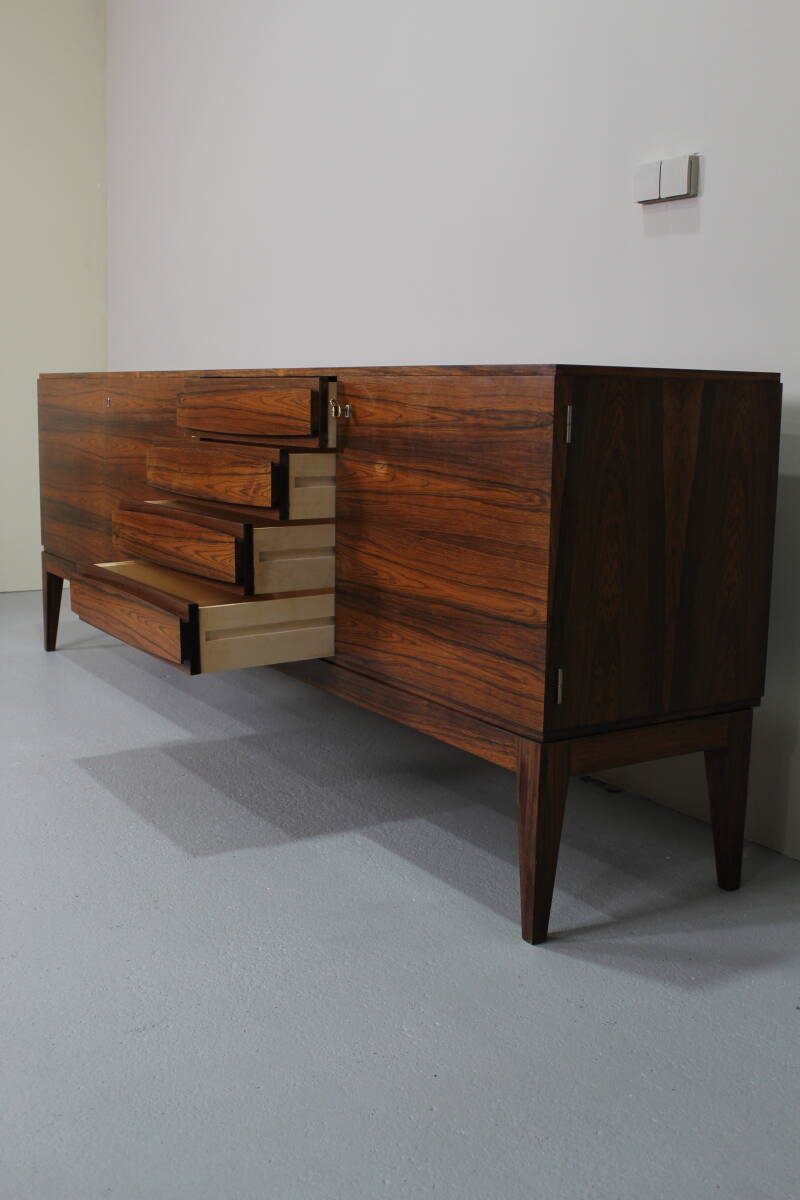 Vintage dressoir - jaren '60 palissander | 01273