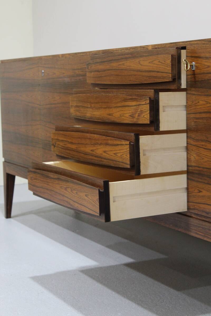 Vintage dressoir - jaren '60 palissander | 01273