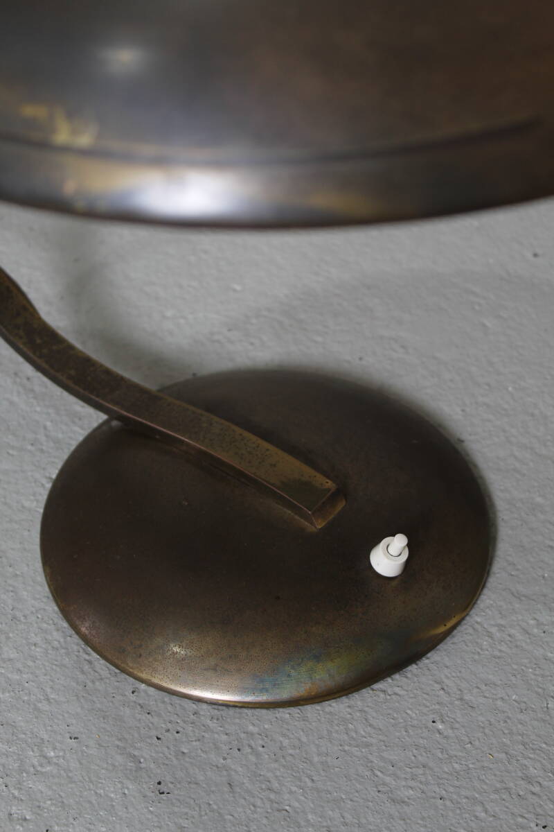 Vintage Design tafellamp - Egon Hillebrand jaren '30 messing | 01282