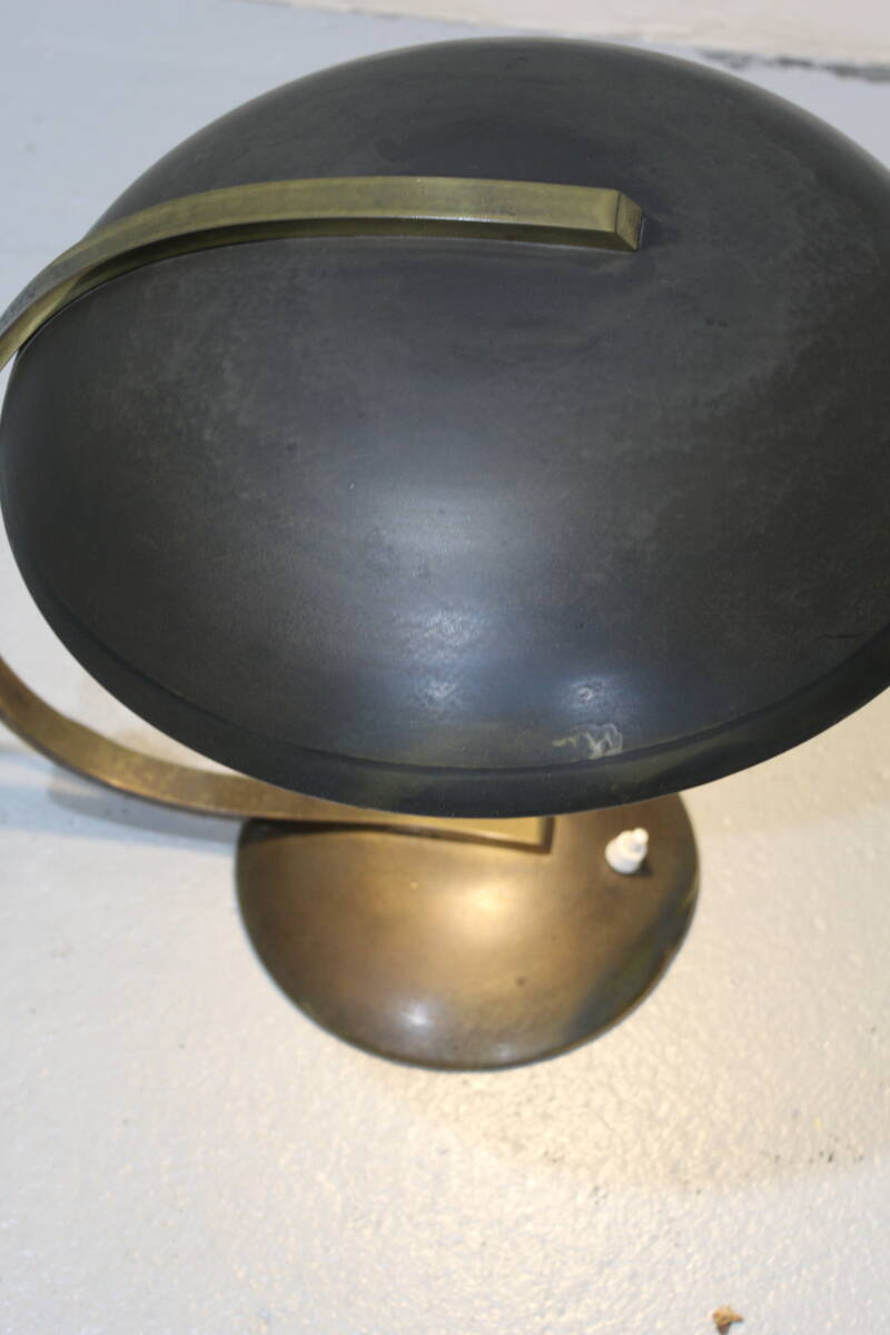 Vintage Design tafellamp - Egon Hillebrand jaren '30 messing | 01282