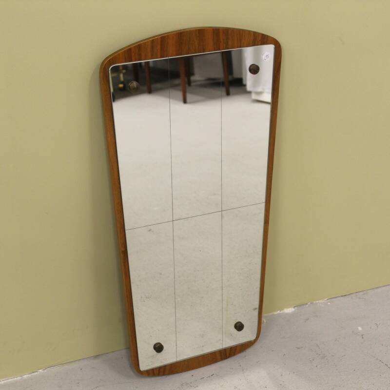 Vintage spiegel - mid century, hout