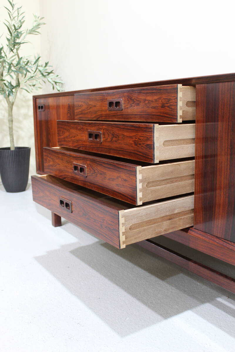 Vintage Design Sideboard, Anrichte - Brouer, 1960er Jahre Palisander | 01317