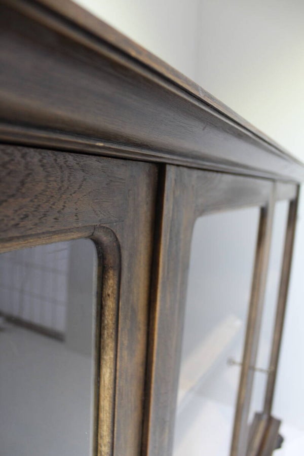 Antike Vitrine, großes Sideboard – Niederländisch-Indien. 1920er - 1930er Jahre | 01405