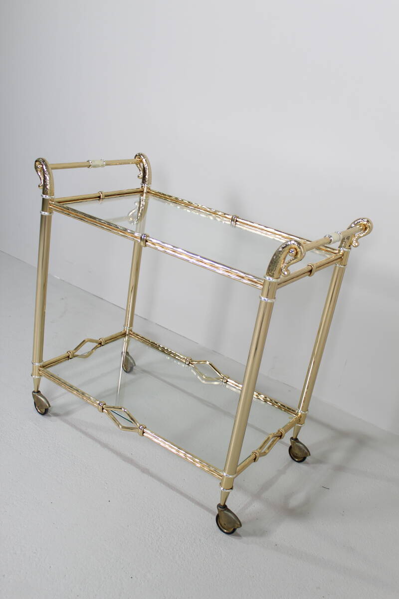 Vintage bar cart, serving trolley | 01410