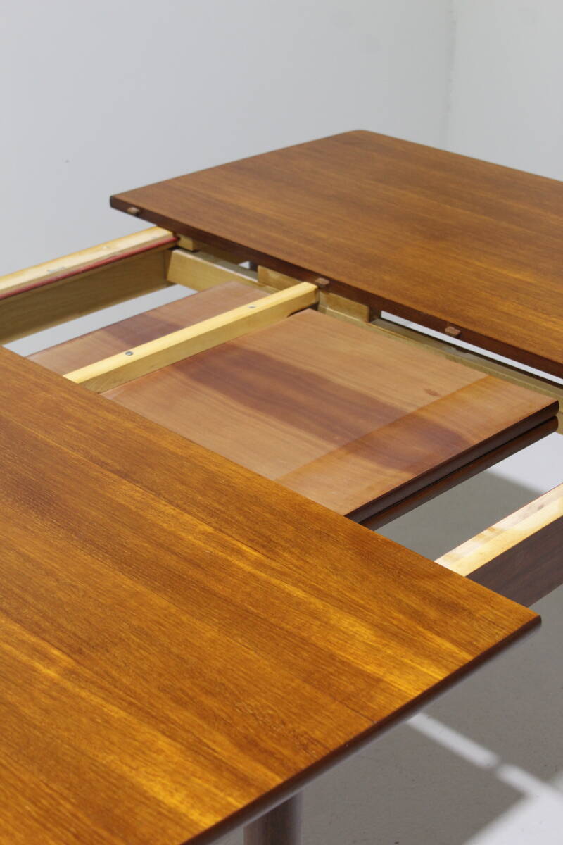 Vintage uitschuifbare eettafel, Deens - Jaren '60 | 01455
