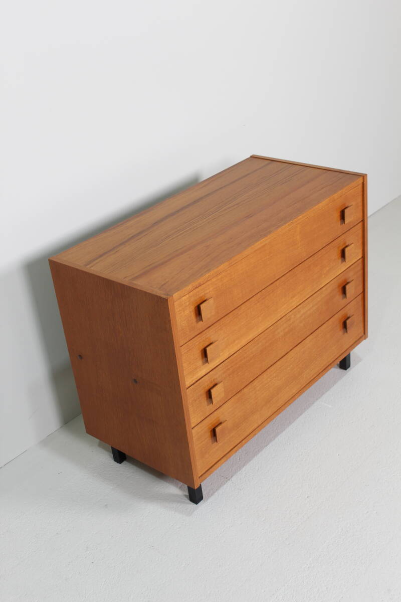 Vintage chest of drawers, cabinet - Slotboom, 1960s | 01458
