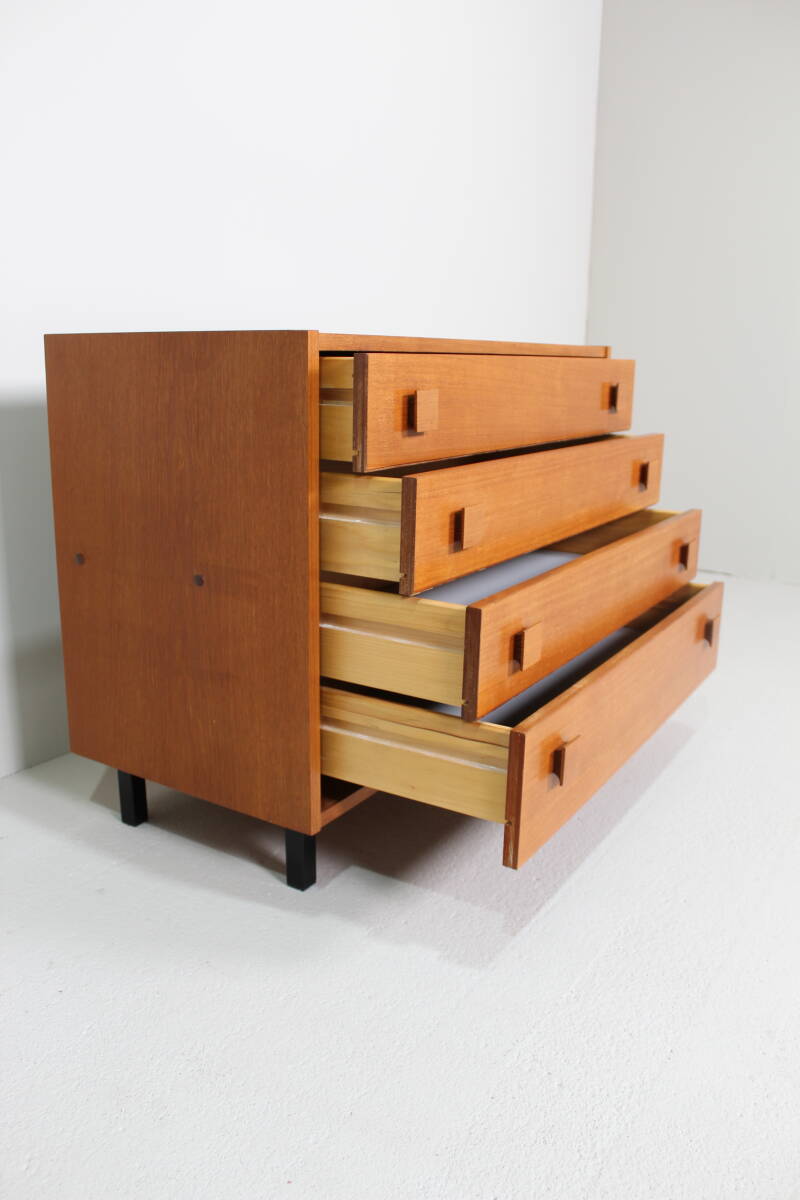 Vintage chest of drawers, cabinet - Slotboom, 1960s | 01458