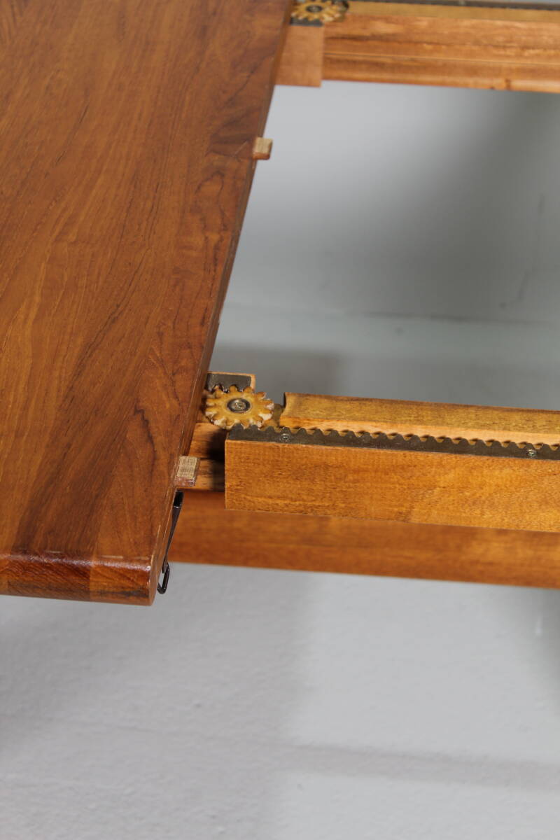 Vintage uitschuifbare eettafel, Deens design - ovaal, jaren '60 | 01449