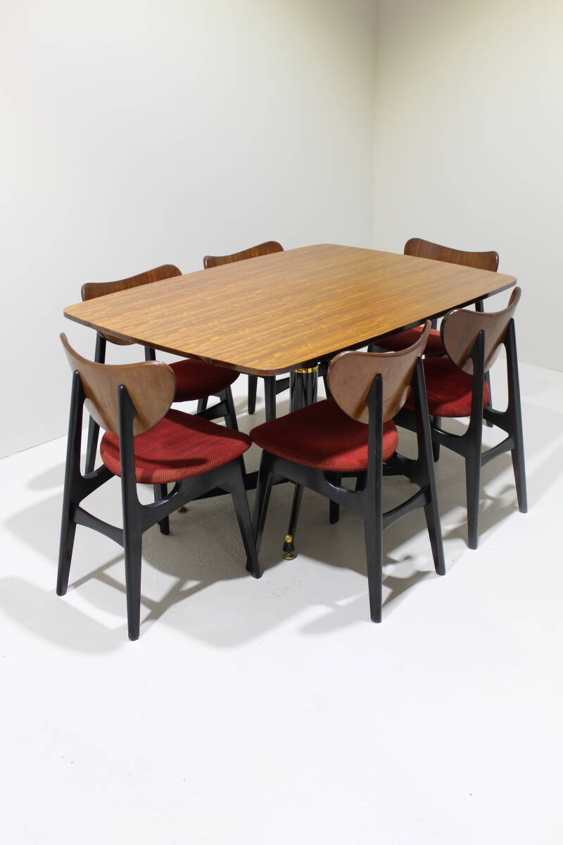 Vintage uitklapbare eettafel, G-plan - design, jaren '60