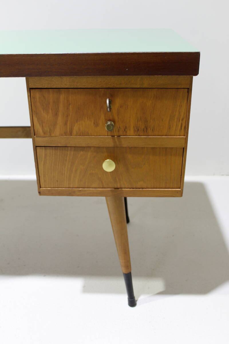 Vintage bureau - jaren '50, hout | 01472